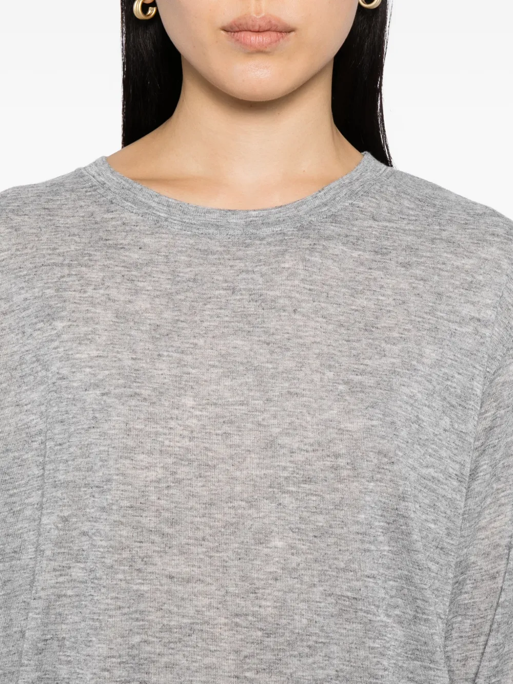 To B. By Agnès B. Sheer Boys T-shirt In Gray