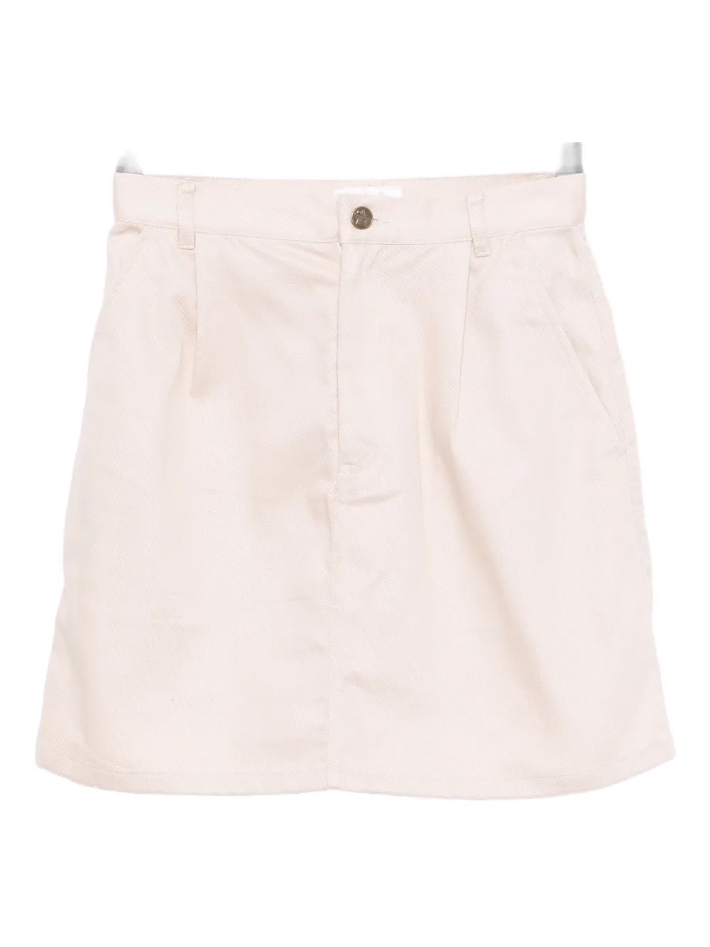 To B. By Agnès B. Logo-embroidered Mini Skirt In White