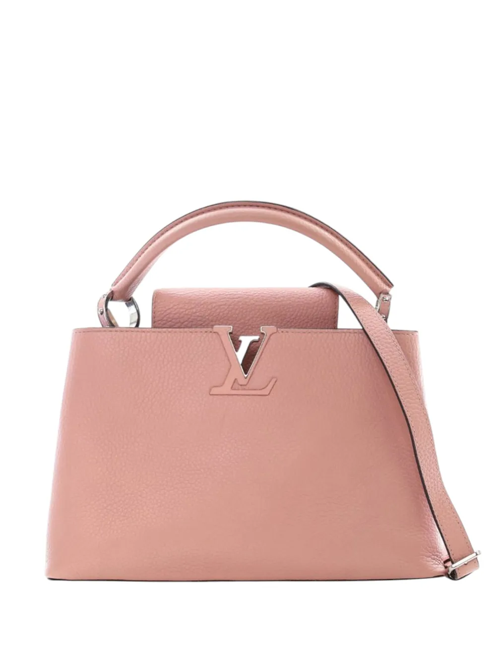 Louis Vuitton Pre-Owned 2010-2025 Taurillon Capucines PM satchel - ピンク Louis Vuitton Pre-Owned 2010-2025 Taurillon Capucines PM satchel - ピンク