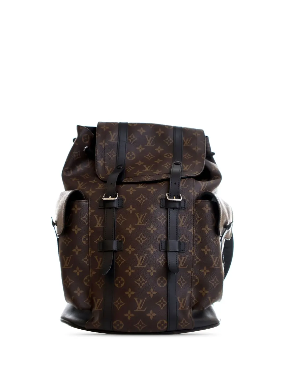 Louis Vuitton Pre-Owned 2016 Monogram Macassar Christopher MM backpack Louis Vuitton Pre-Owned 2016 Monogram Macassar Christopher MM backpack