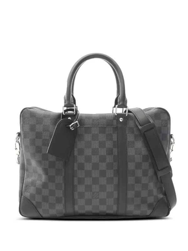 Louis Vuitton Pre-Owned 2021-2025 Damier Graphite Porte Documents