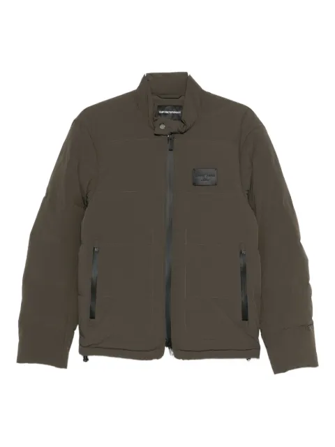 Emporio Armani zip-up padded coat