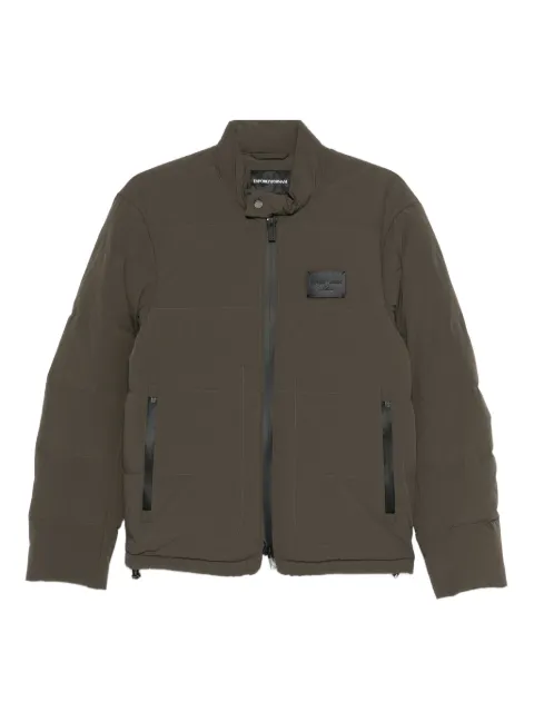 Emporio Armani doudoune à fermeture zippée