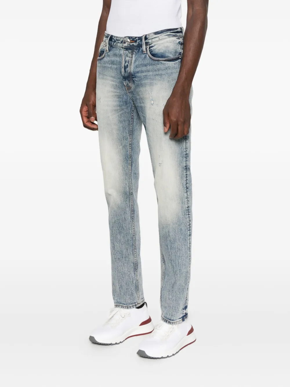 Emporio Armani Jeans met vervaagd effect BLUE