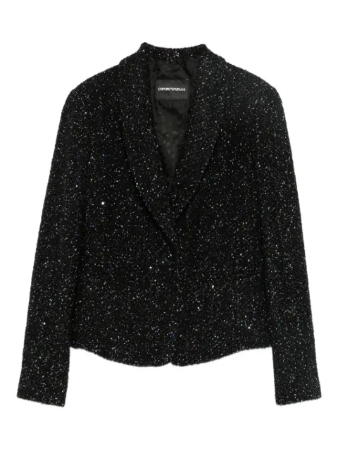 Emporio Armani sequin-embellished jacket