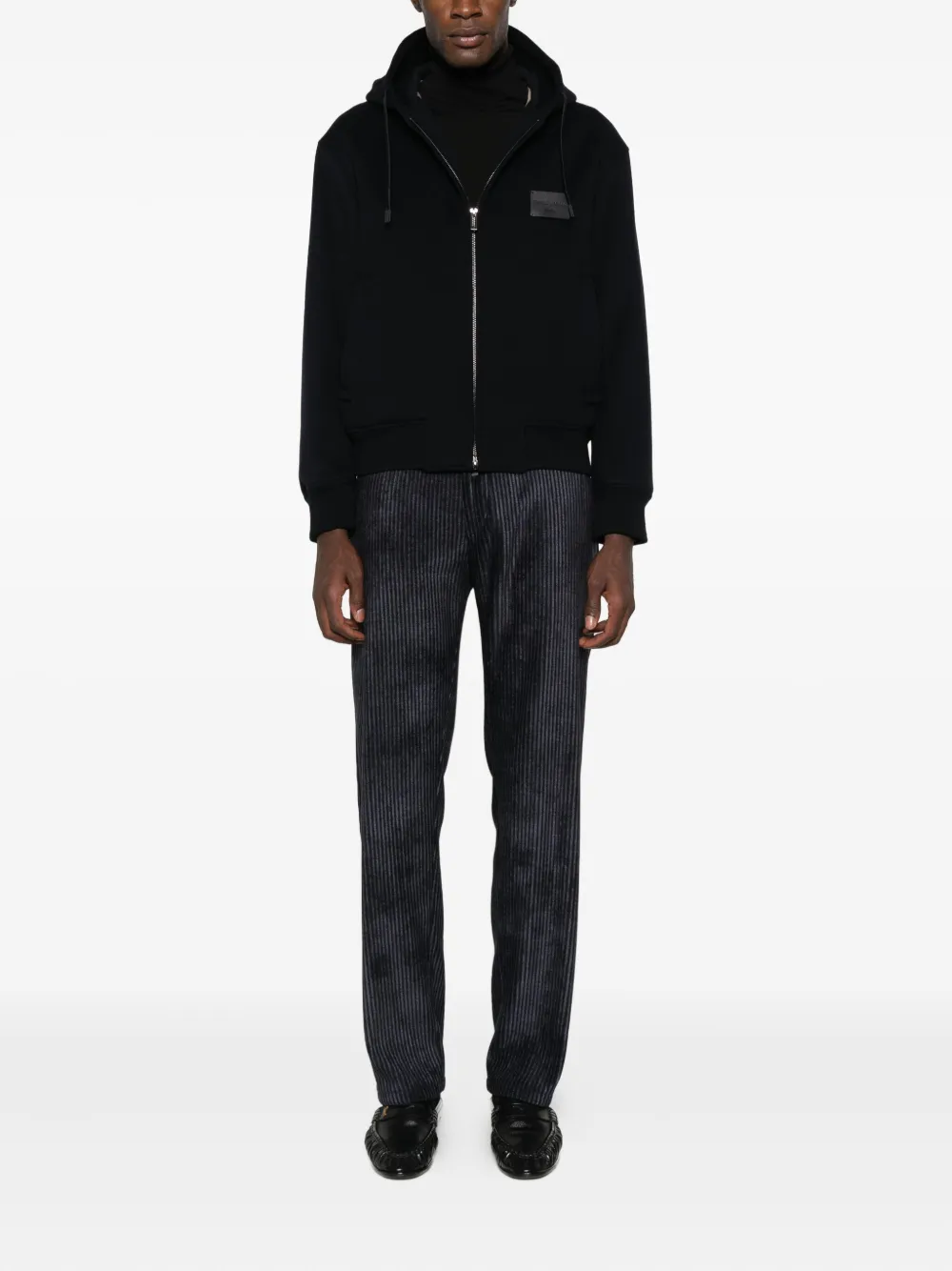 Emporio Armani logo-patch jacket | Hooded Jackets | Image 2