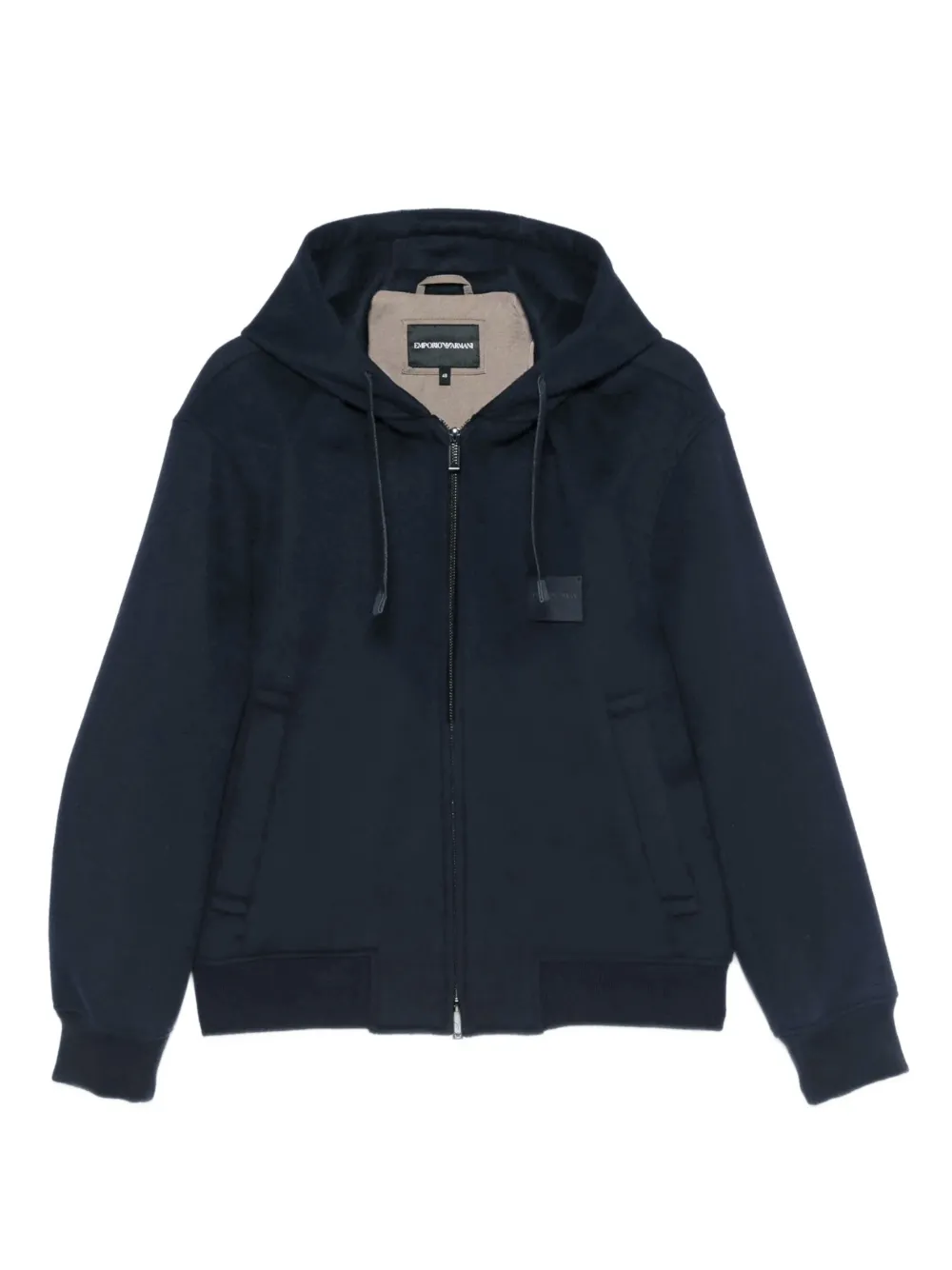 Emporio Armani logo-patch jacket | Blue | Image 1