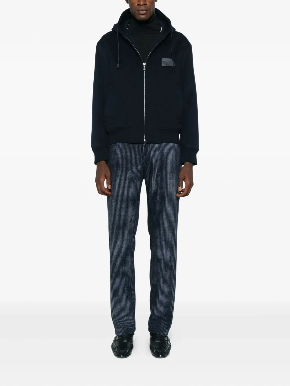 Emporio Armani logo-patch jacket | Hooded Jackets | Image 2