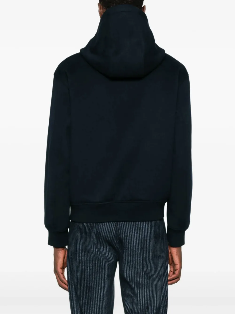 Emporio Armani Jack met logopatch Blauw