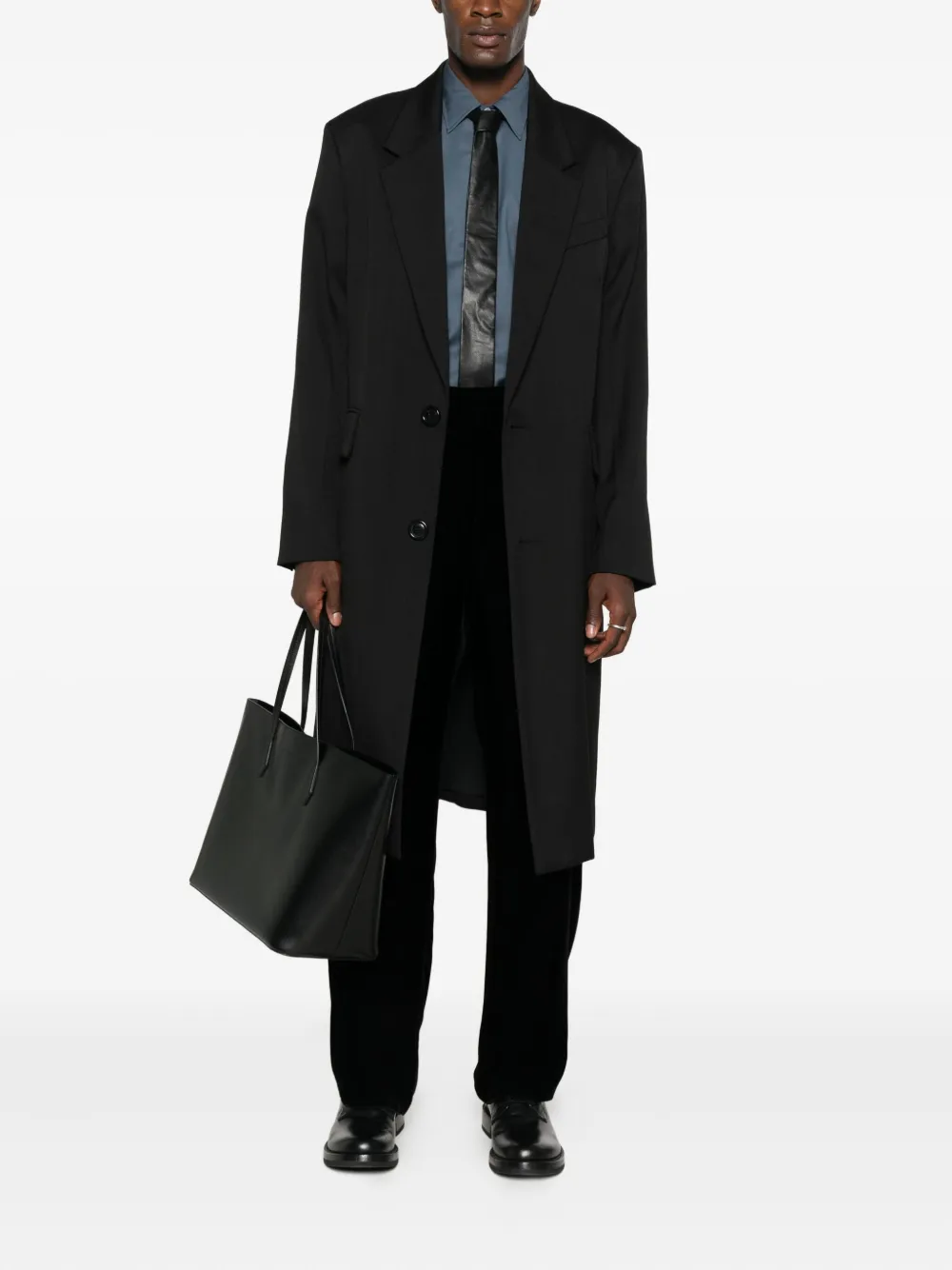 Emporio Armani Straight broek - Zwart