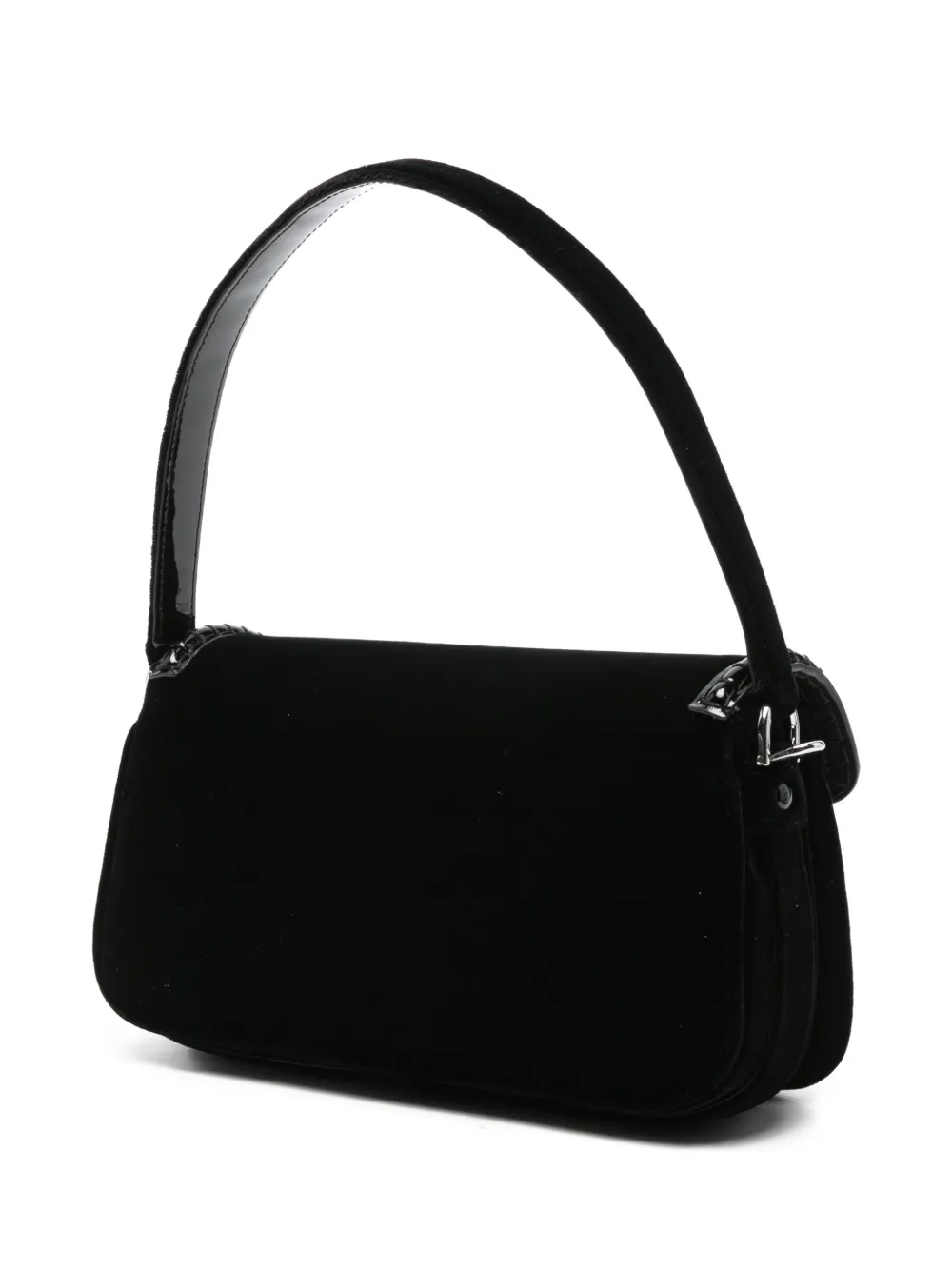 Emporio Armani Schoudertas met logodetail Zwart