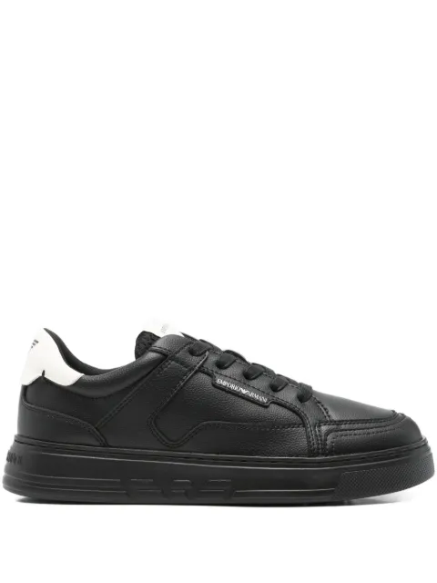 Emporio Armani leather sneakers 