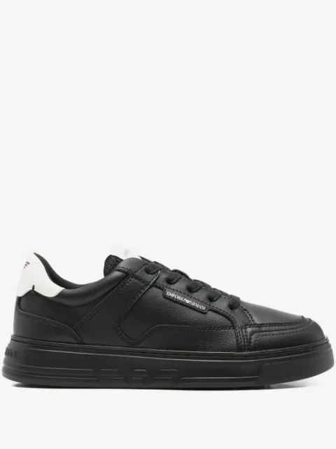 Emporio Armani leather sneakers 