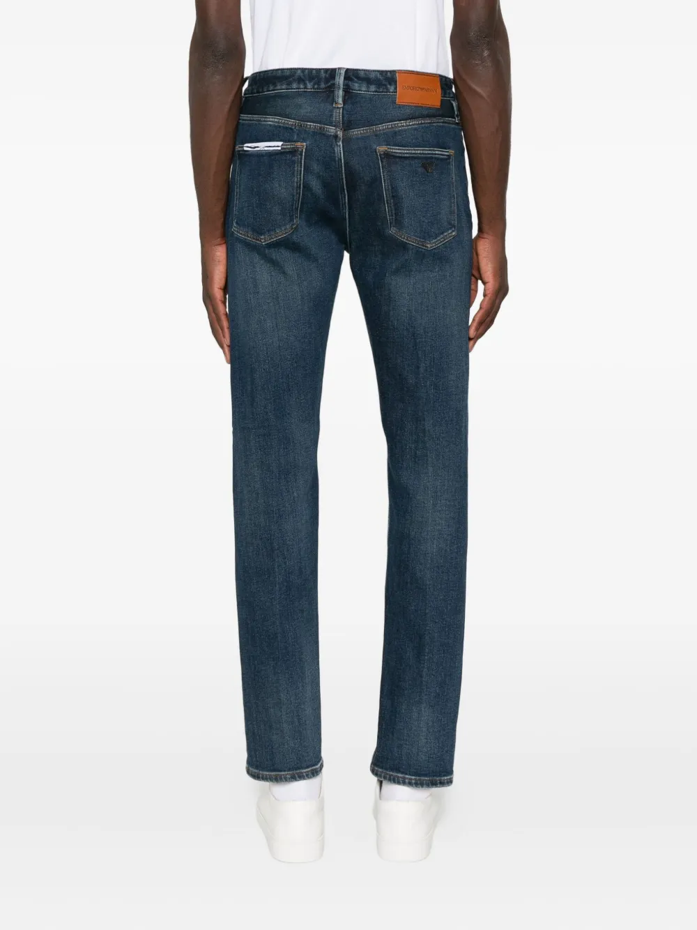 Emporio Armani Skinny jeans Blauw