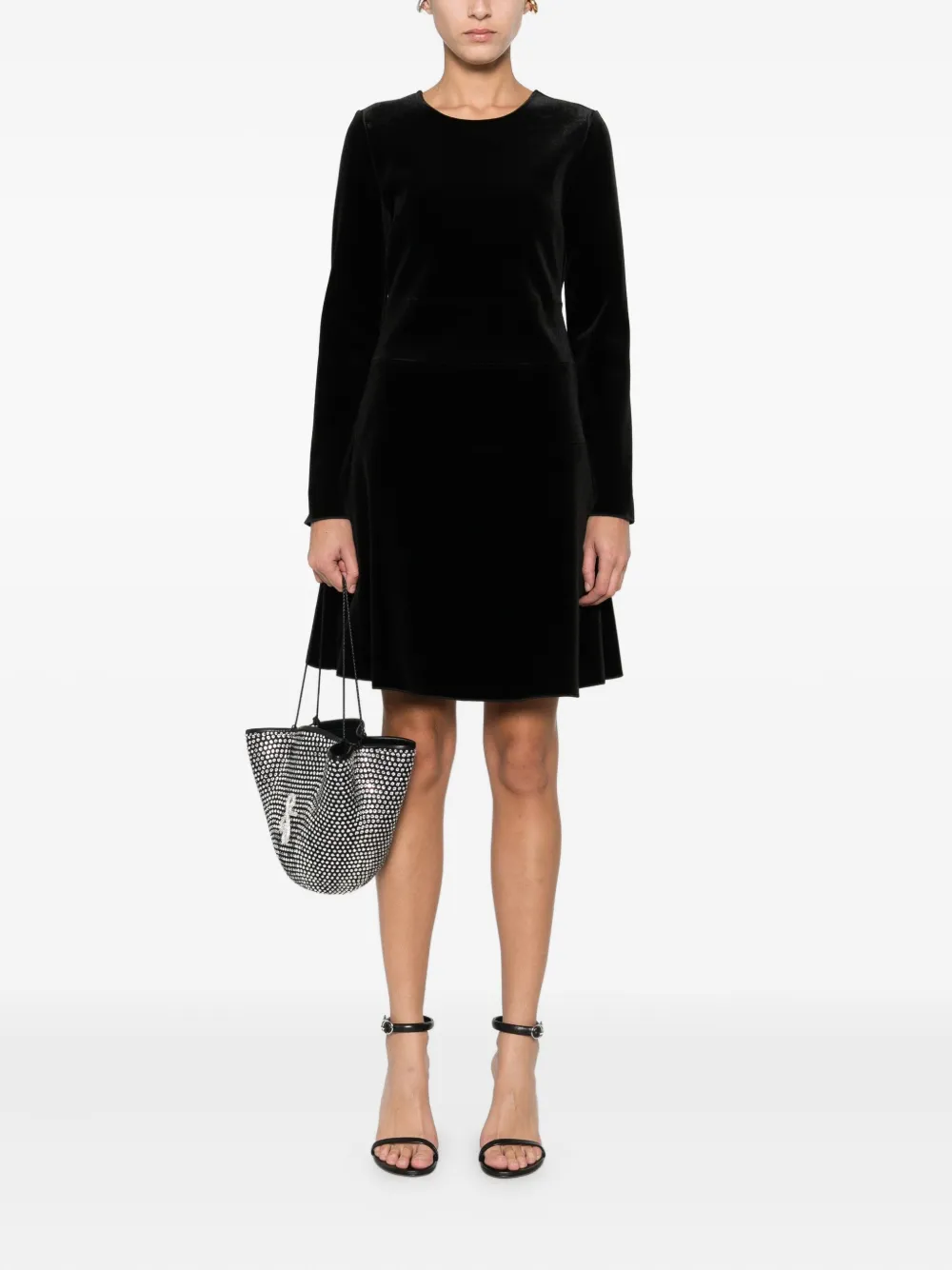 Emporio Armani Jurk met lange mouwen - Zwart
