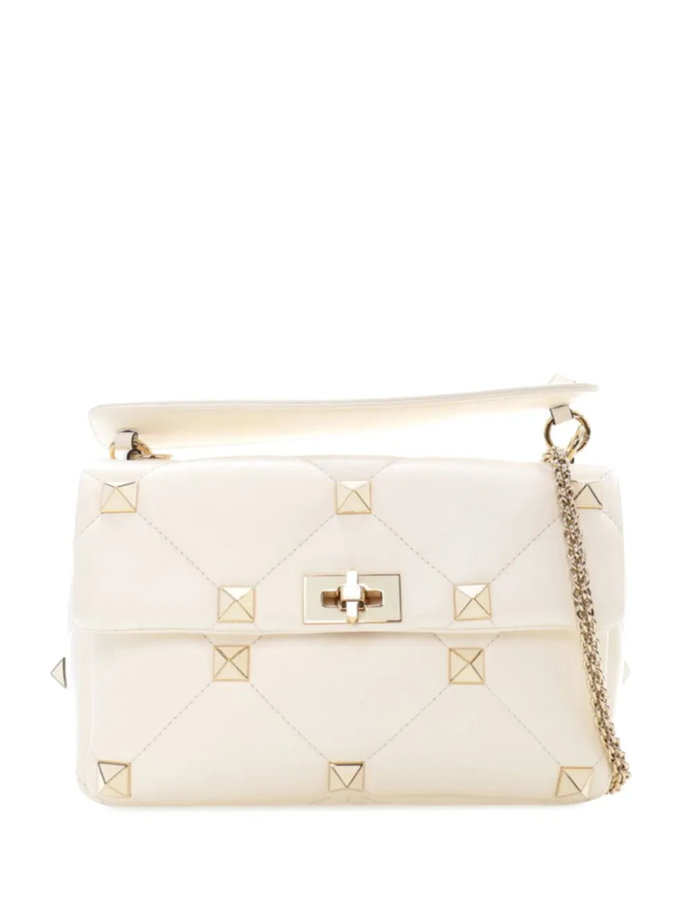 Valentino Garavani Pre-Owned 2018-2025 Large Nappa Roman Stud satchel Valentino Garavani Pre-Owned 2018-2025 Large Nappa Roman Stud satchel