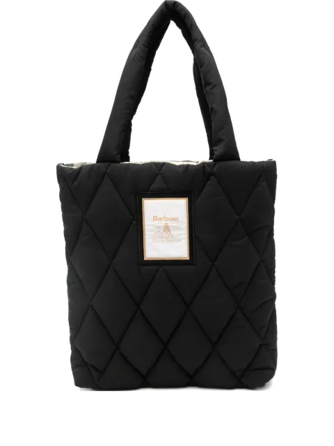 Barbour Mariah quilted tote bag