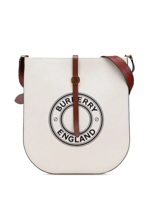 Burberry Pre-Owned bolsa crossbody Printed Canvas Logo Anne 2018-2025