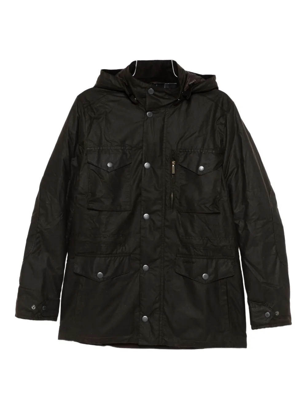 Barbour Sapper waxed jacket | Brown | Image 1