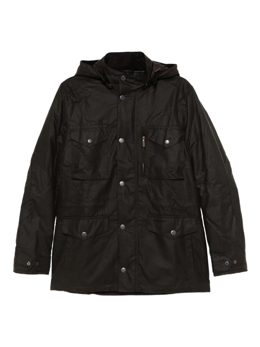 Barbour Sapper waxed jacket | Brown | Image 1