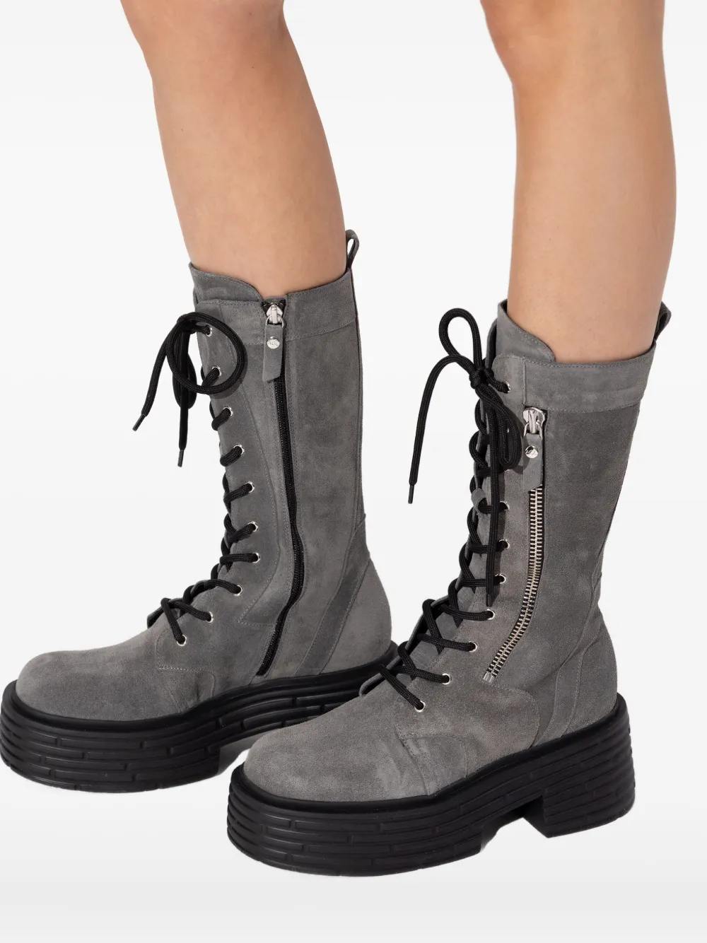 Agl Attilio Giusti Leombruni Lace-up Boots In Gray