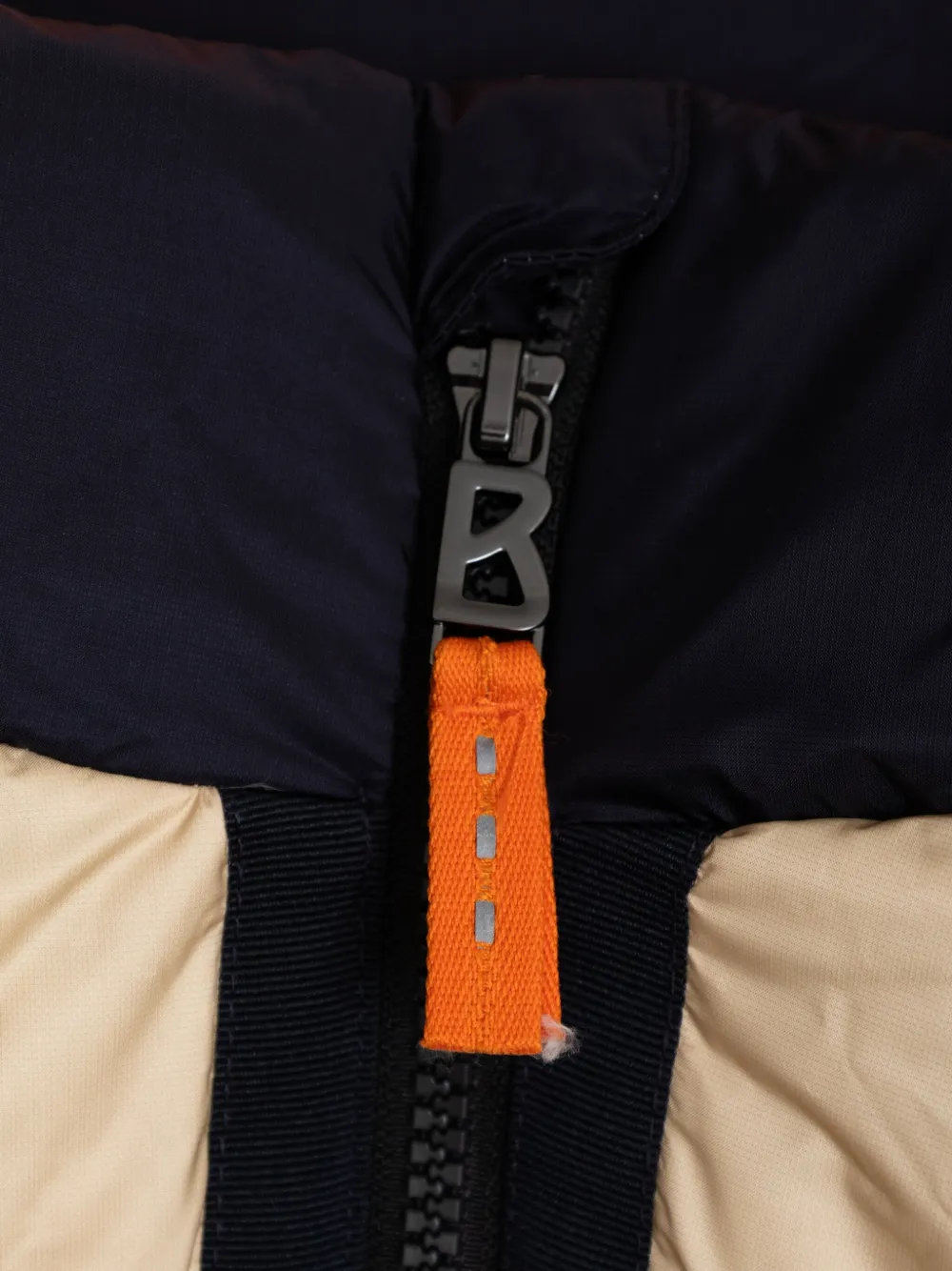 Bogner Kids Pablo jack met colourblocking en capuchon Beige