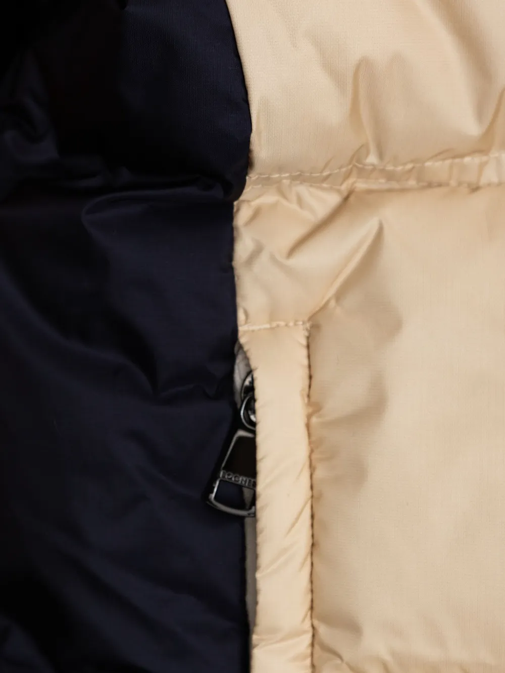 Bogner Kids Pablo jack met colourblocking en capuchon Beige