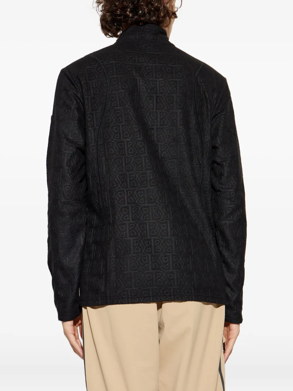 BOGNER Harry fleece sweater Zwart