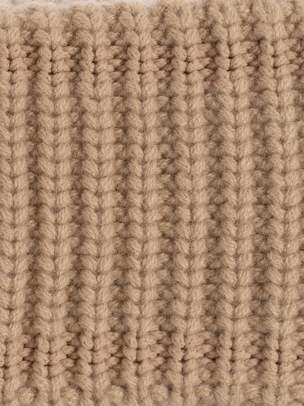 BOGNER Rory geribbelde haarband met logo Beige