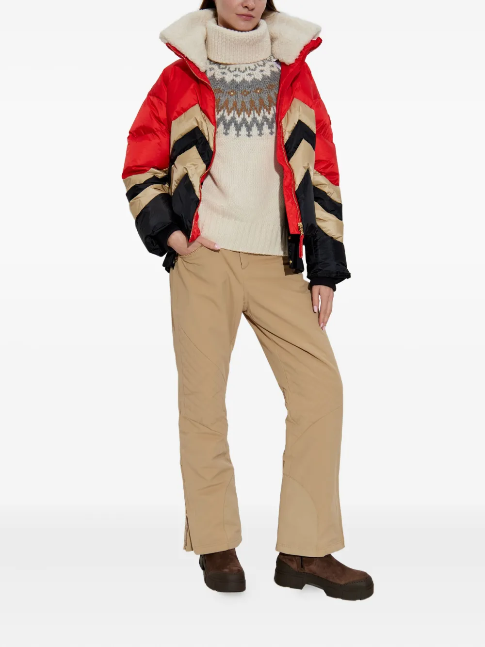 BOGNER Ingrid patterned turtleneck sweater | Knitted Sweaters | Image 2