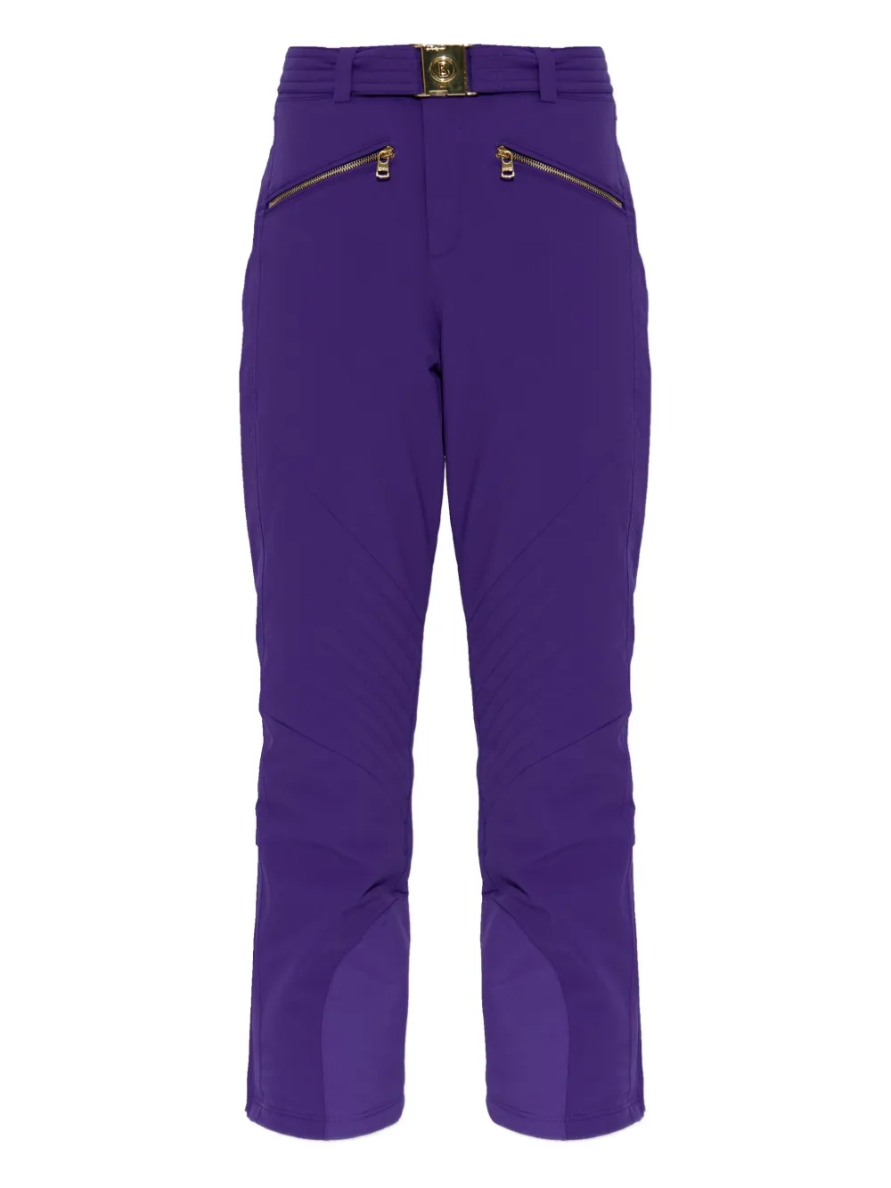 BOGNER Franzi belted zip ski pants | Purple | Image 1