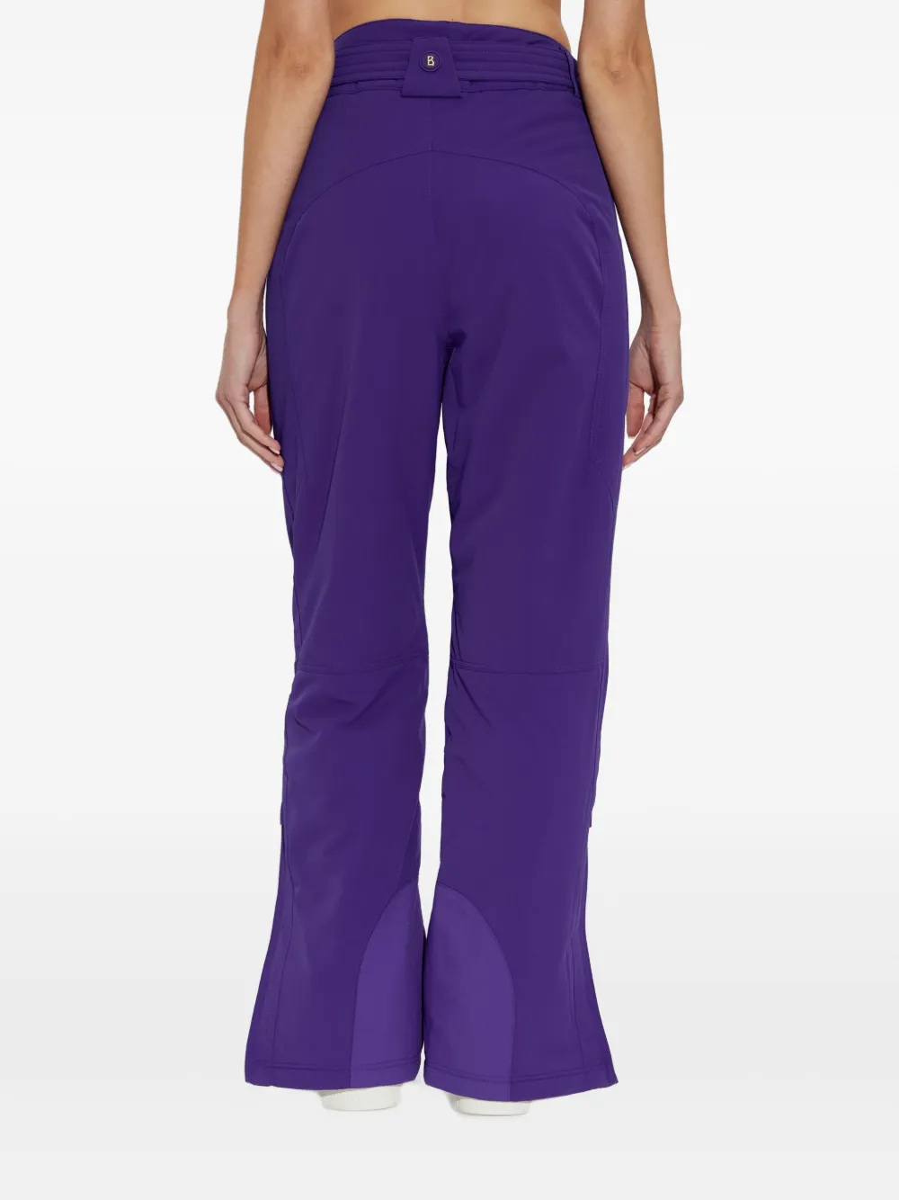 Bogner Franzi Belted Zip Ski Pants In Purple