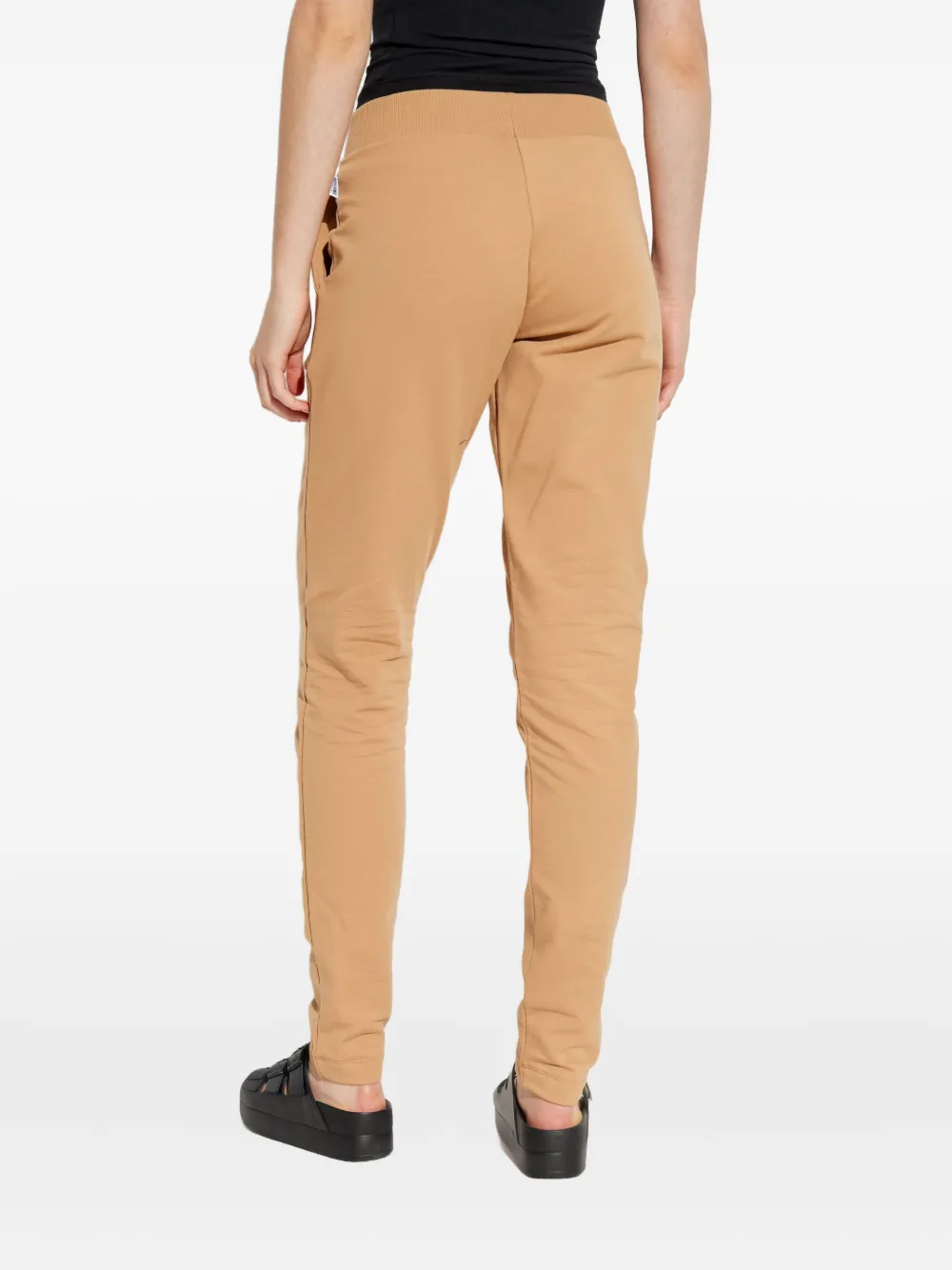 Moschino Teddy Bear Track Pants In Nude