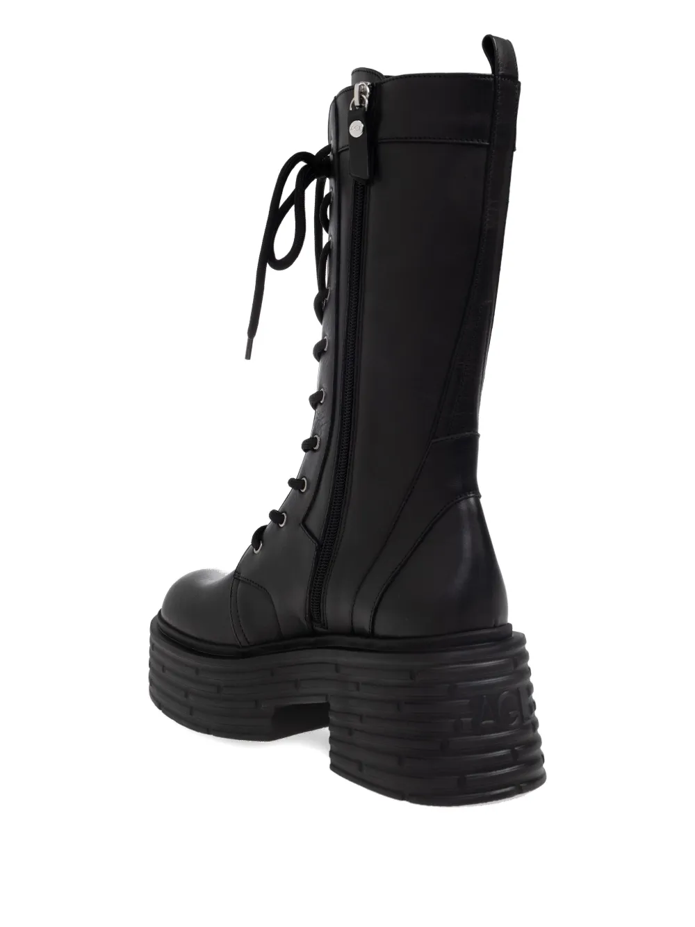 Agl Attilio Giusti Leombruni 65mm Lace-up Boots In Black