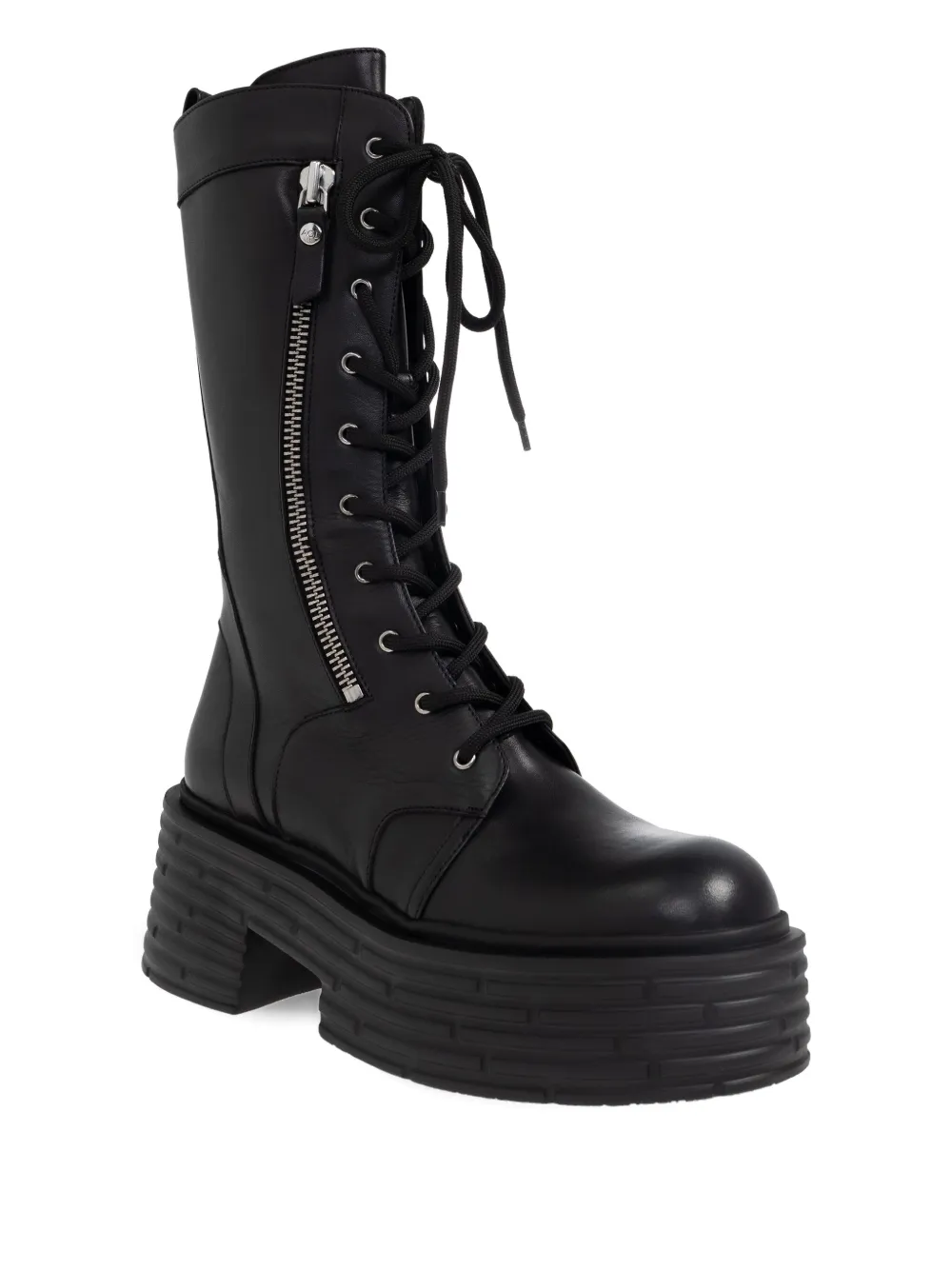 Agl Attilio Giusti Leombruni 65mm Lace-up Boots In Black