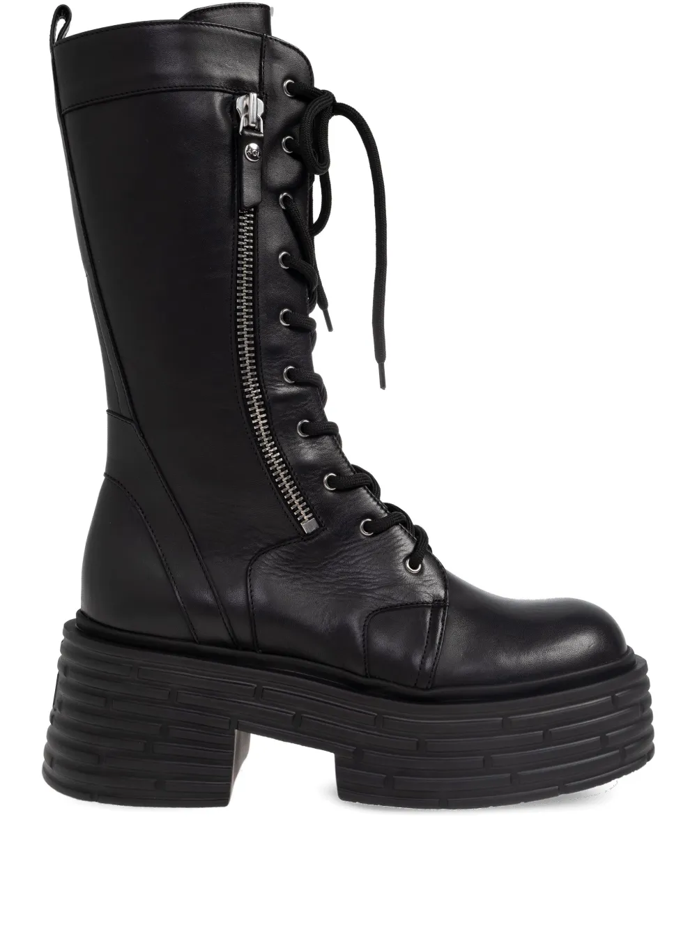 Agl Attilio Giusti Leombruni 65mm Lace-up Boots In Black