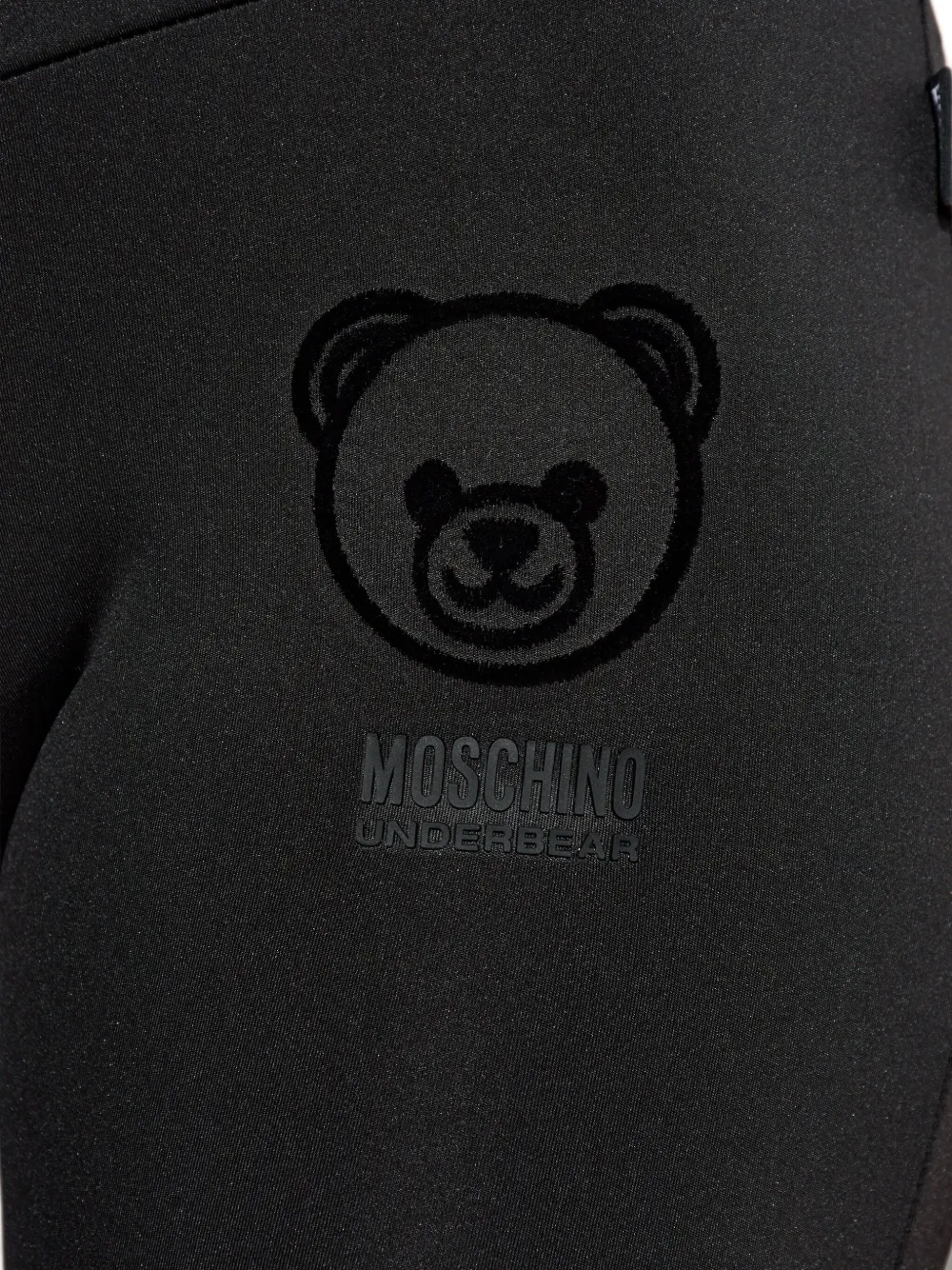 Moschino Teddy Bear-motif leggings - Zwart