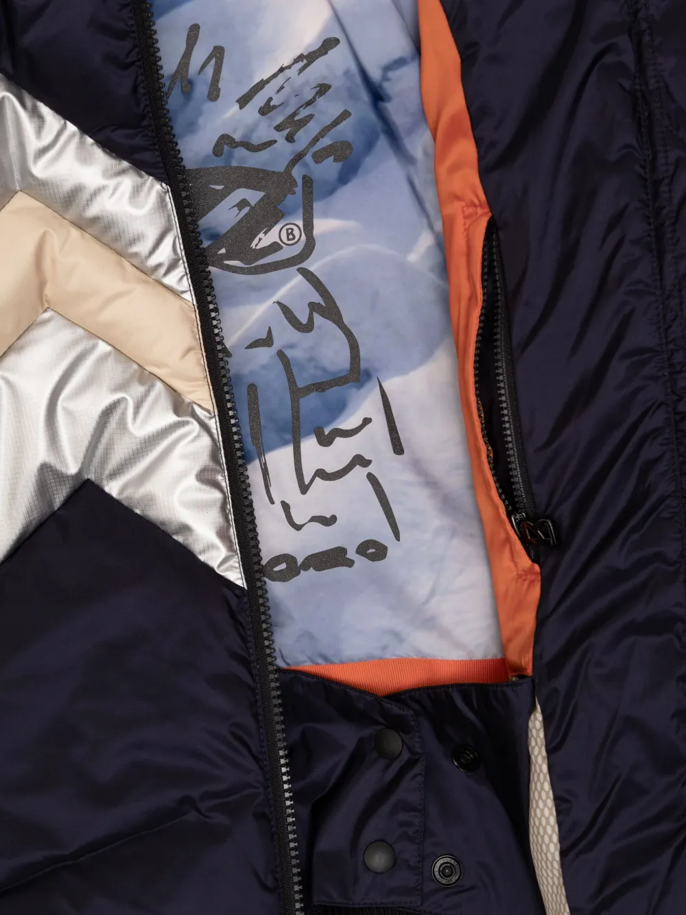 Bogner Kids Maddy jack met capuchon Blauw