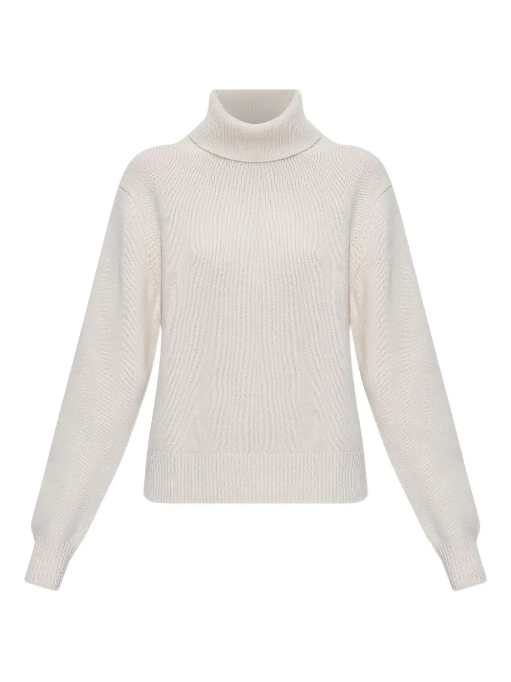 Anine Bing Roll-neck Sweater In Neutral