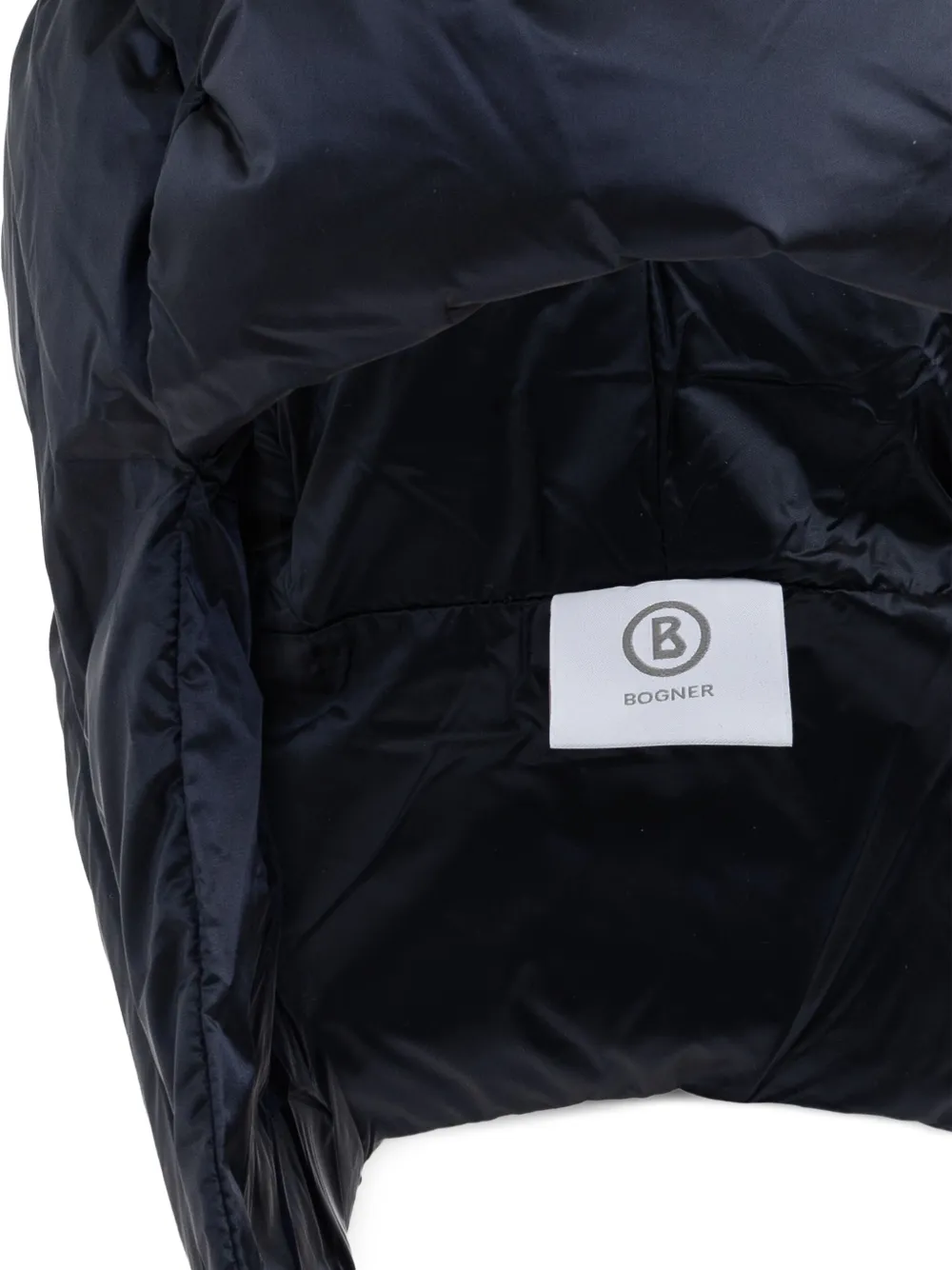 BOGNER Gewatteerde muts met oorkleppen Zwart