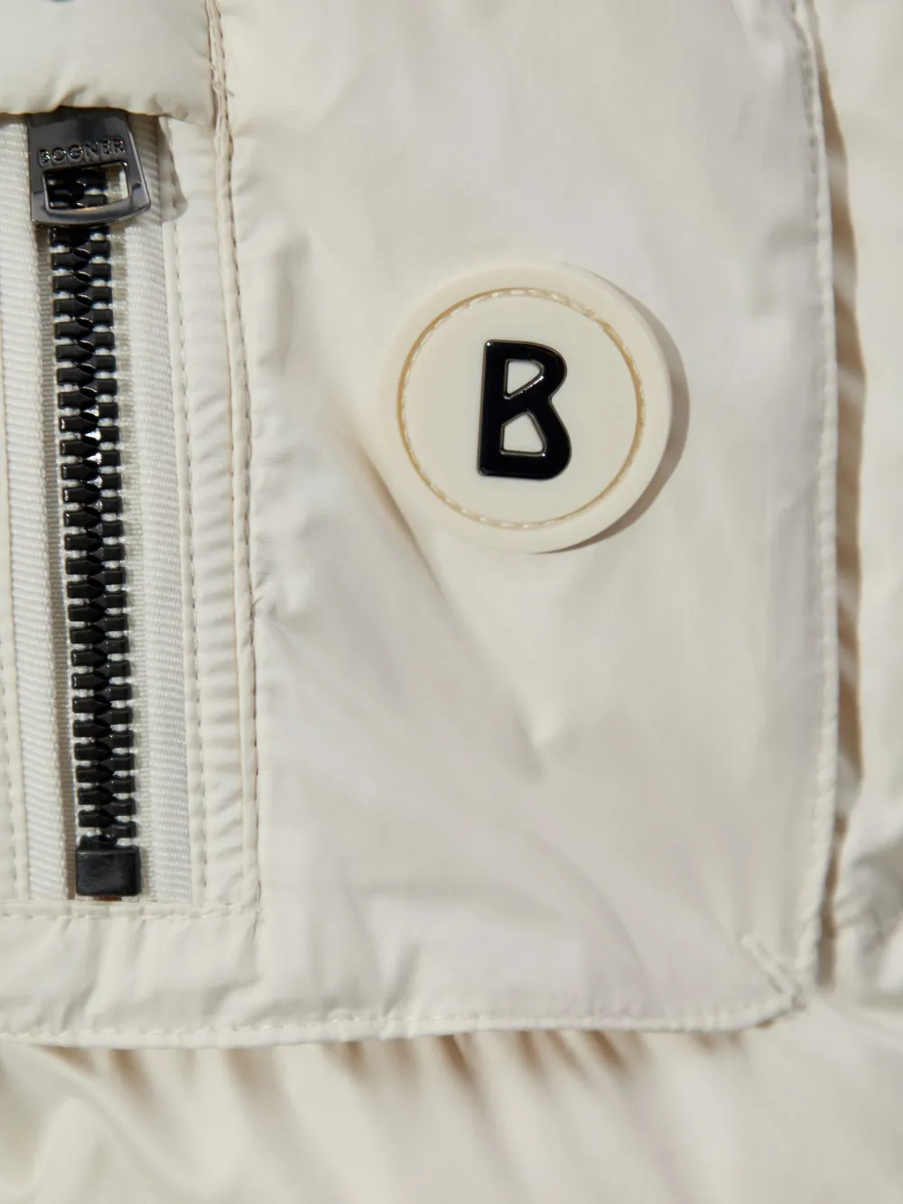 BOGNER Joanna gewatteerde jas met capuchon Beige