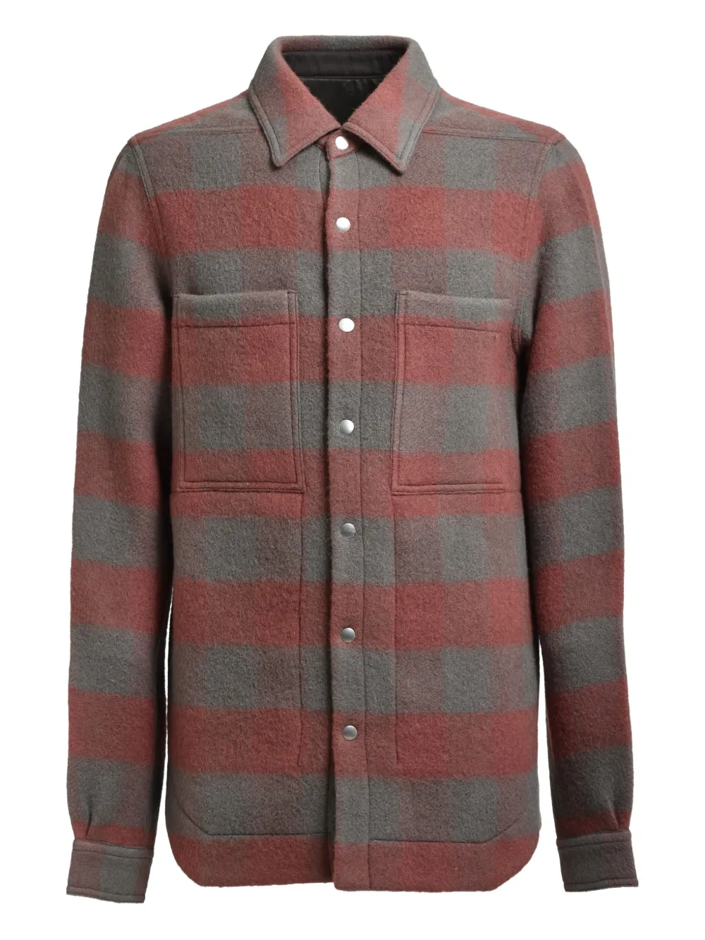 Rick Owens Check Shirt In Multi