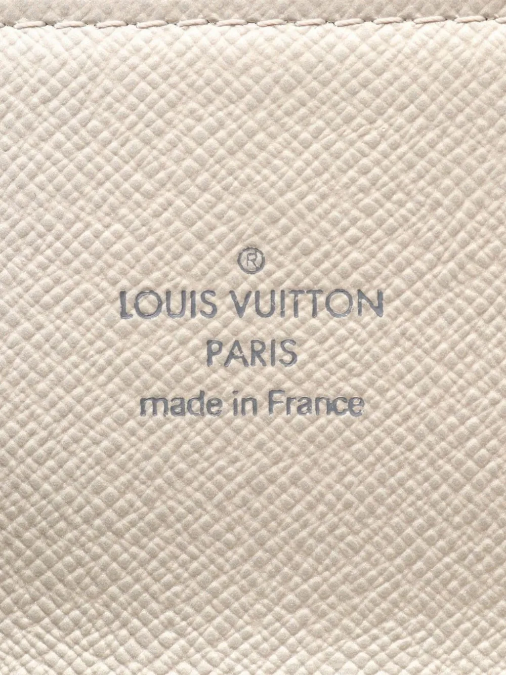 Pre-owned Louis Vuitton 2008 Monogram Mini Lin Sarah Wallet Long Wallets In Gray