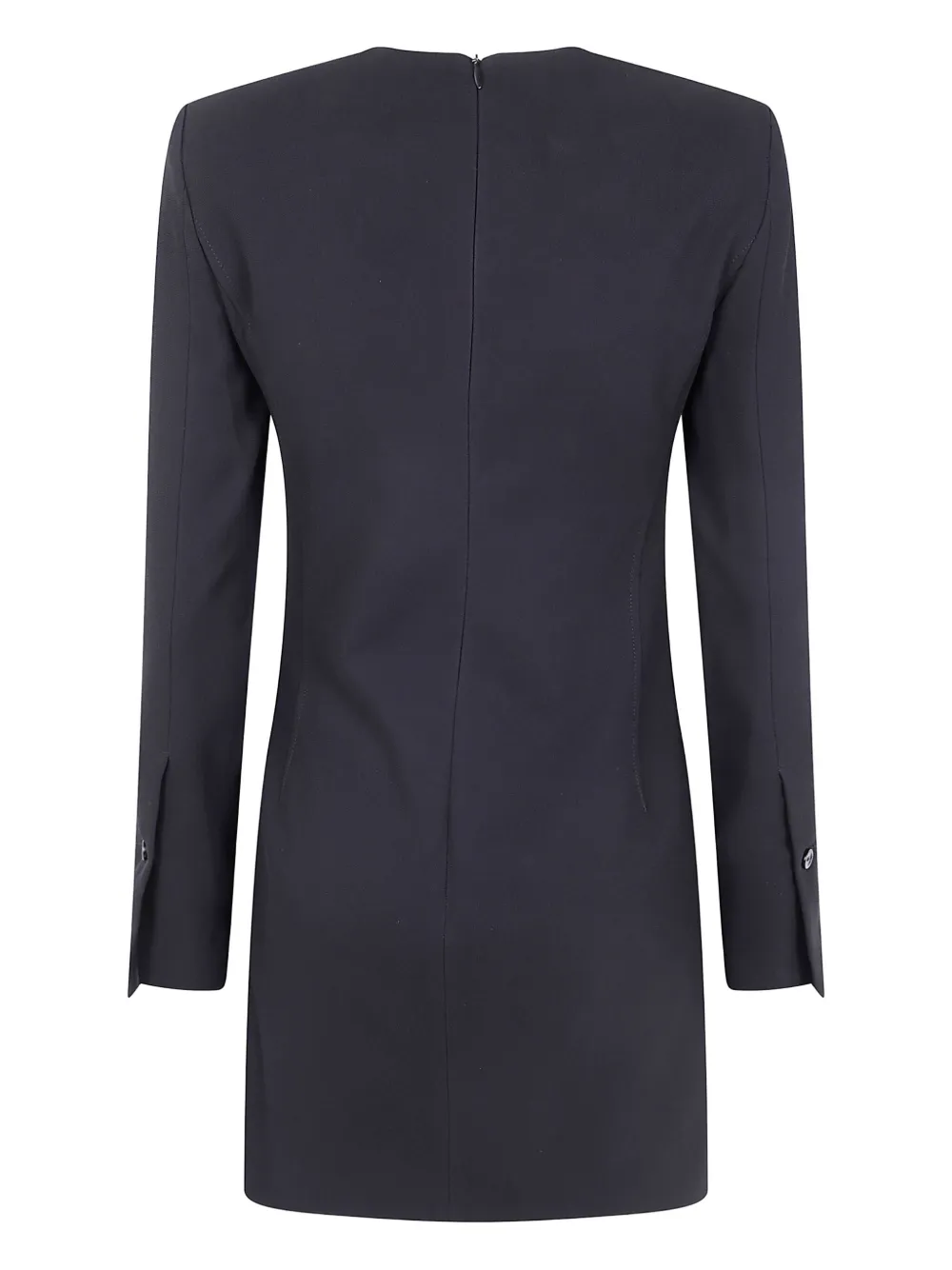 Semicouture long-sleeve mini dress - Blauw