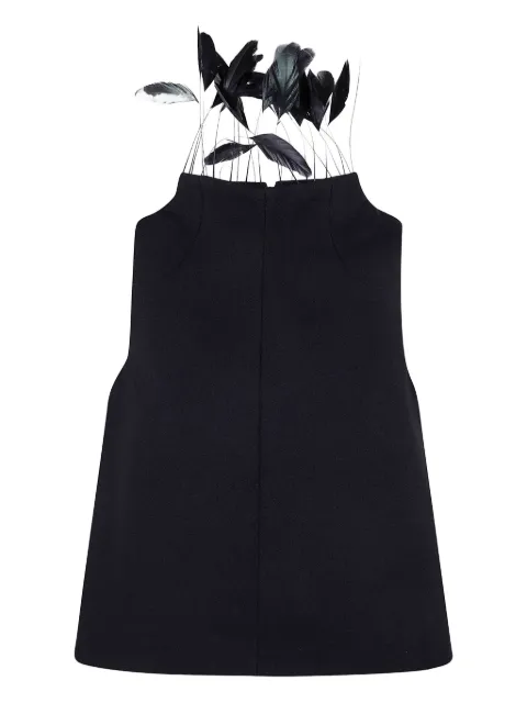 Nº21 top con detalle de plumas
