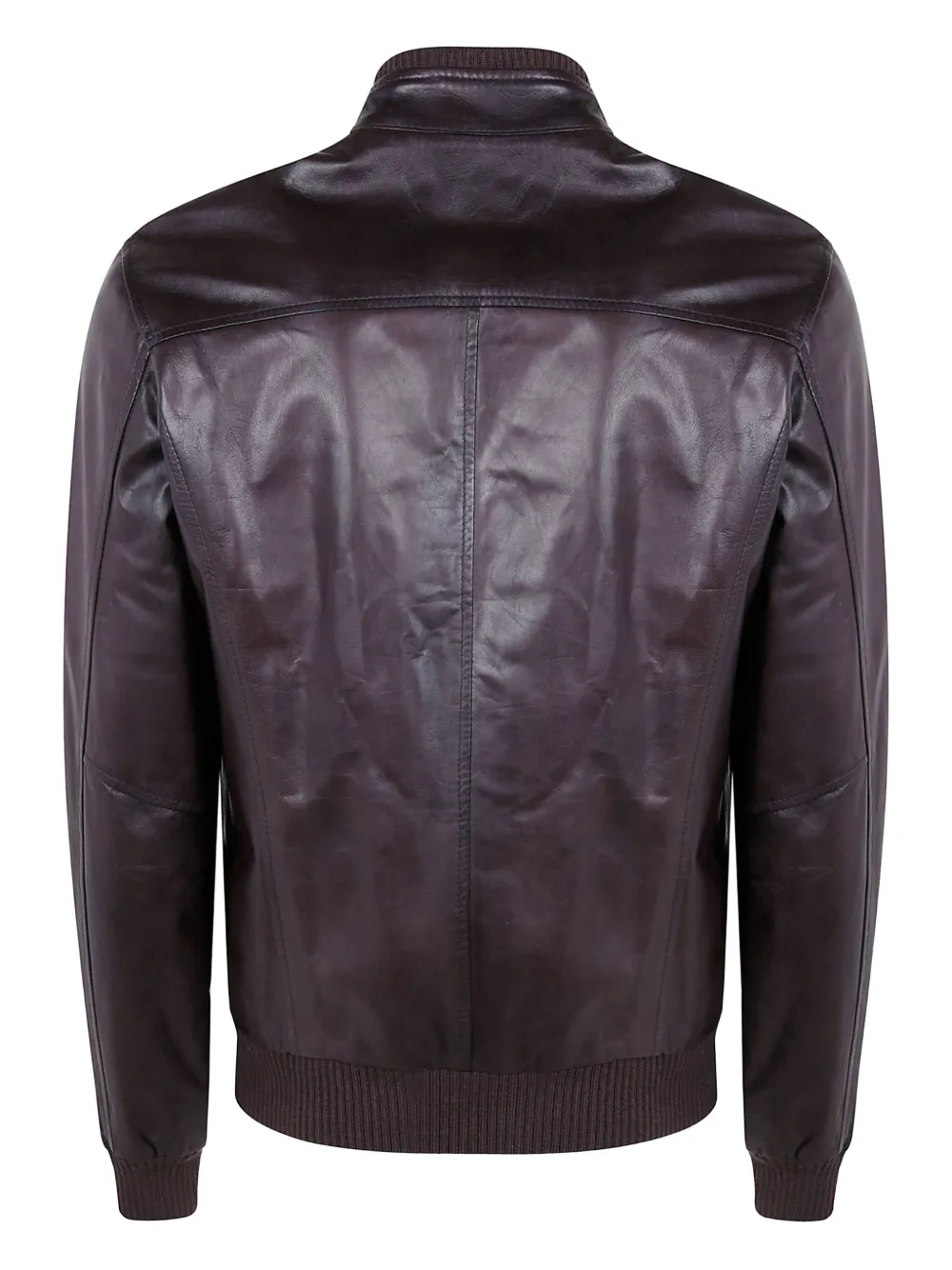 Barba ribbed leather jacket | Leather Jackets | Image 2