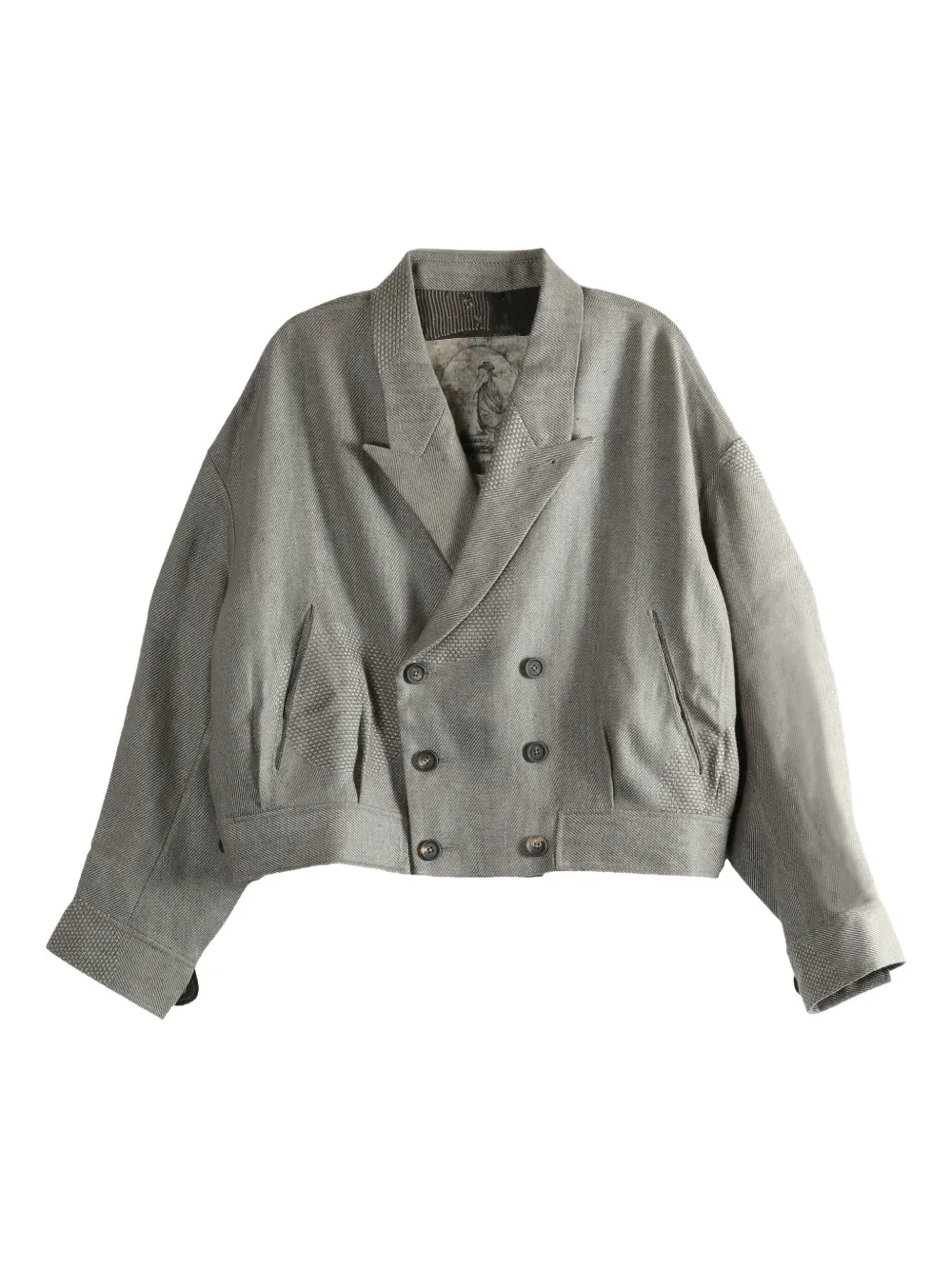 Ziggy Chen blazer con doble botonadura | gris | Image 1