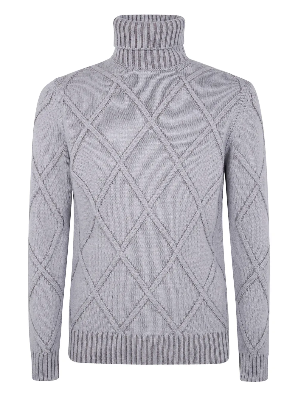 Barba jersey con cuello vuelto | gris | Image 1