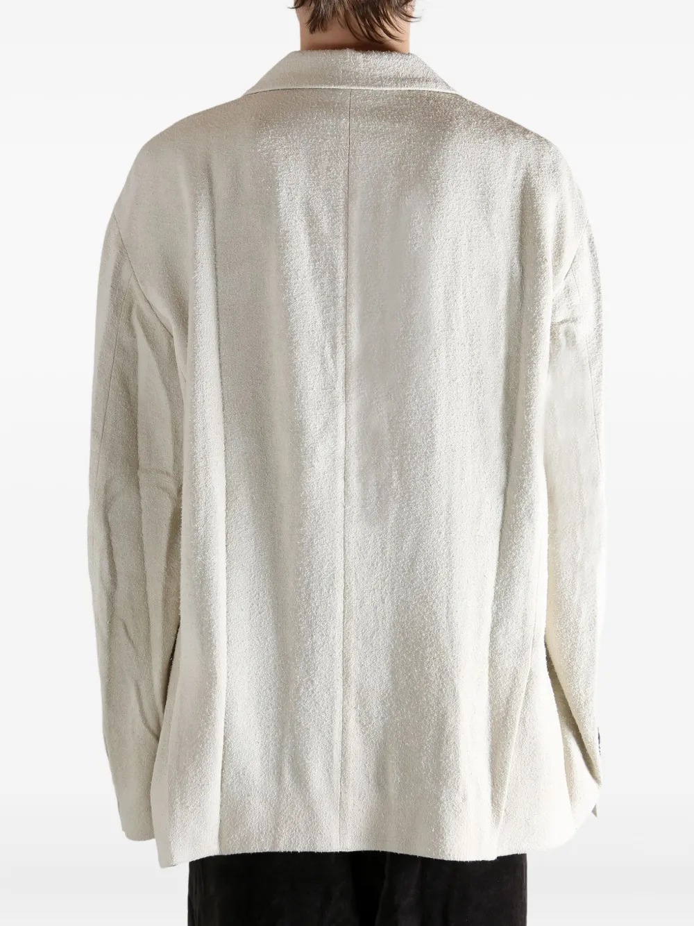 Ziggy Chen Single-breasted Blazer In Neutral