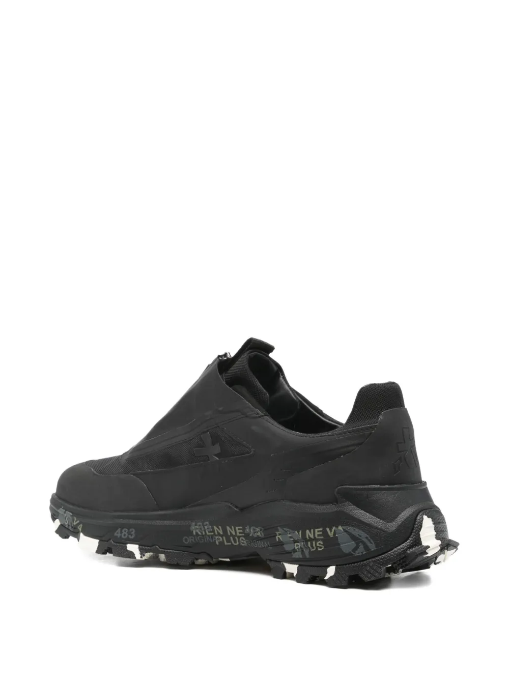 Premiata Sneakers met ritssluiting Zwart